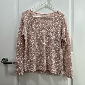 Zara Women's Pink Textured Top Size S